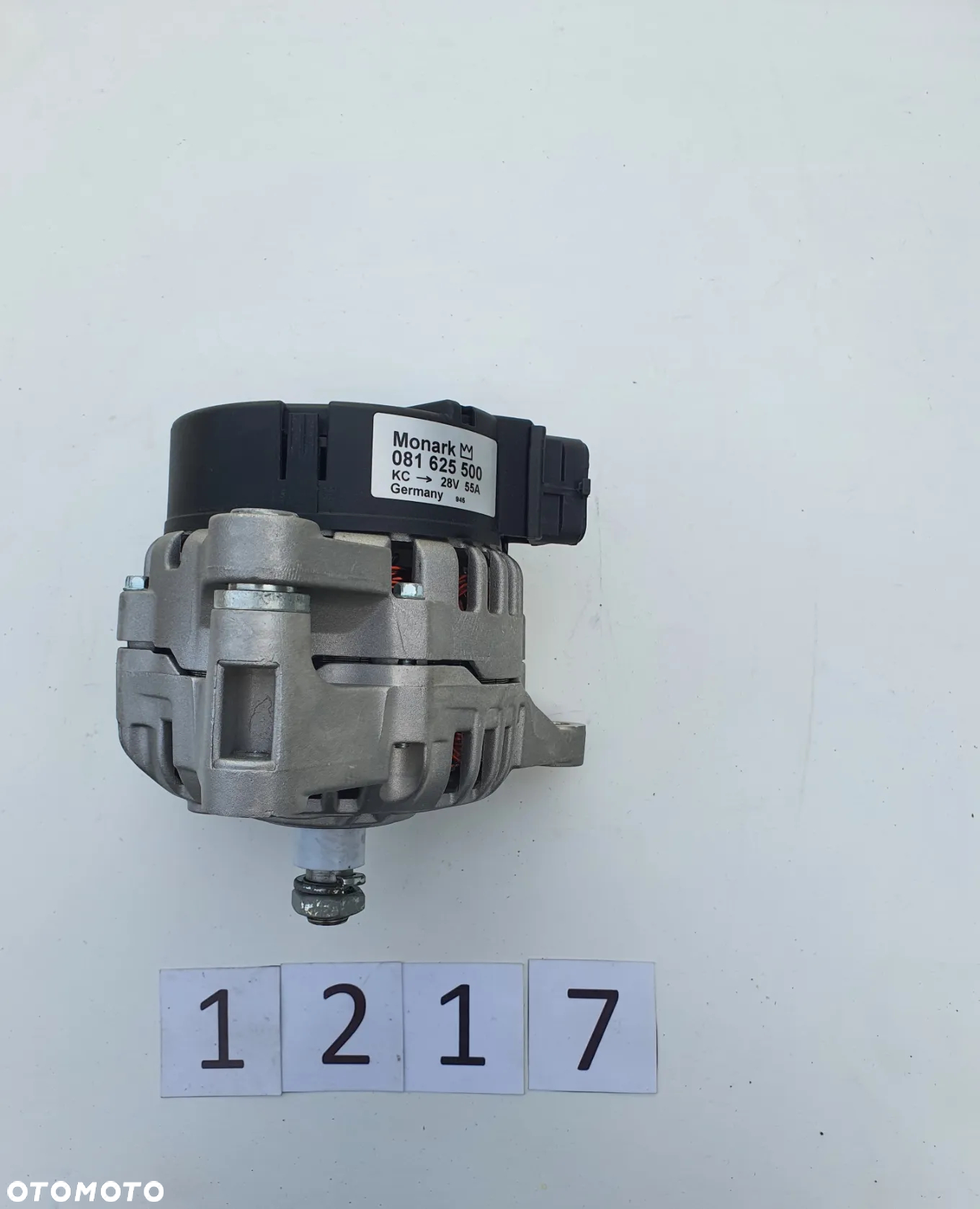 Alternator 28V, 55A Monark 081625500, MAN F2000, L2000, TGA - 2