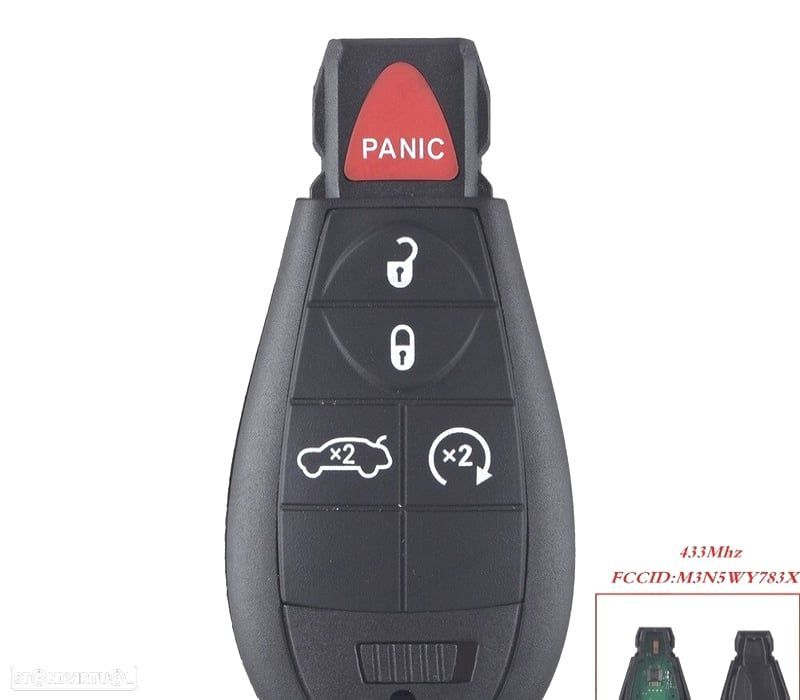 CHAVES COMPLETA PARA DODGE DURANGO 11-13 CHARGER 08-10 CHALLENGER 08-10 JEEP COMMANDER 08-10 GRAND C - 1