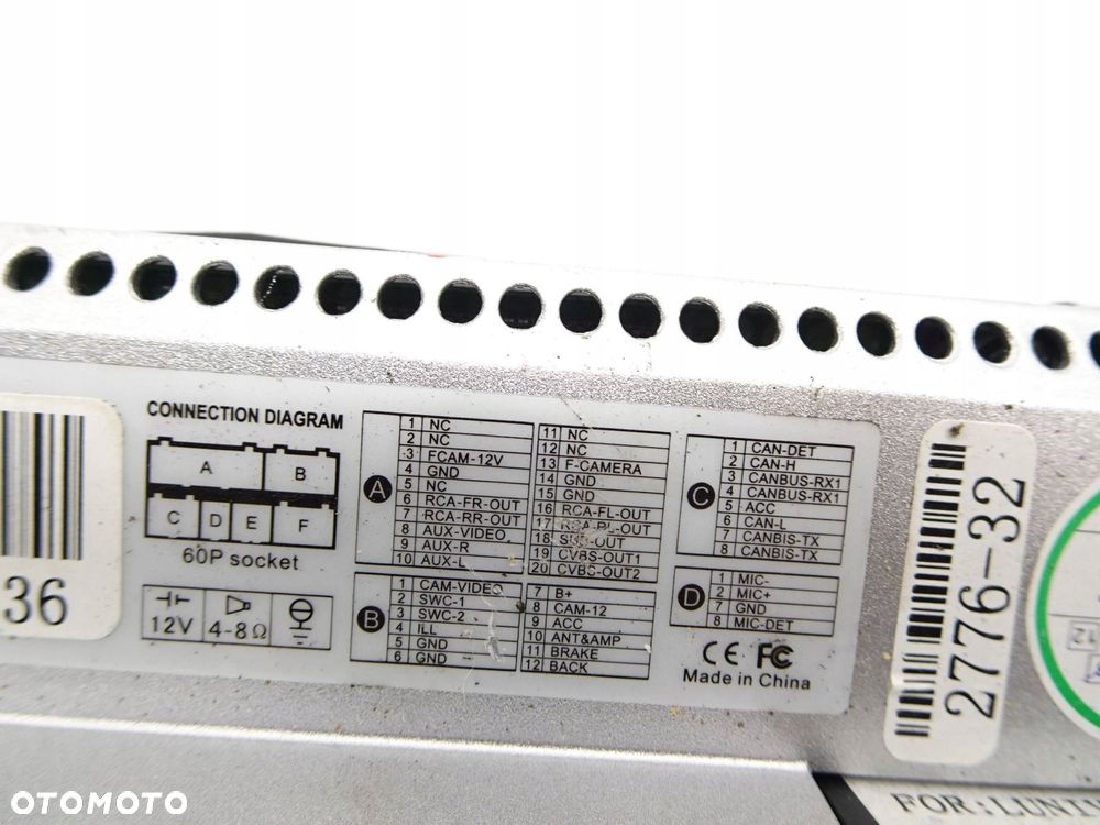 radio cd jeep compass 11-16r. 2776-32 - 7