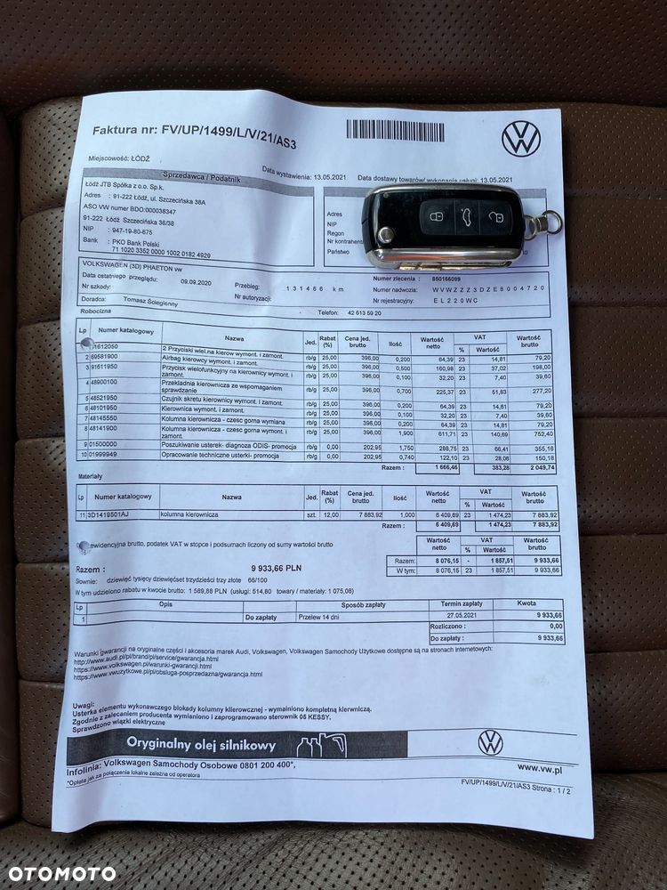 Volkswagen Phaeton 3.0 V6 TDI DPF 4Mot (5os) - 14