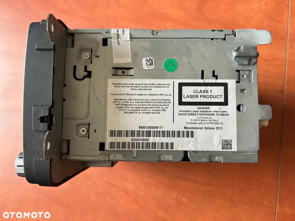 RADIO NAWIGACJA 1T0035680P VW GOLF CADDY PASSAT - 4