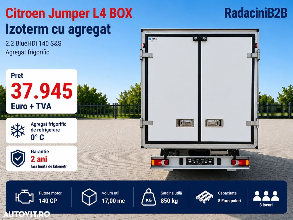 Citroën Jumper BOX Izoterm cu agregat inclus - 3