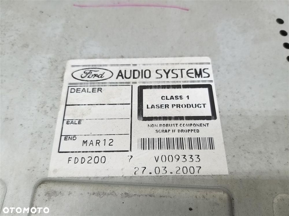 Radio CD FABRYCZNE Ford Focus  MK2 2004-2011R 3M5F10A855A - 3