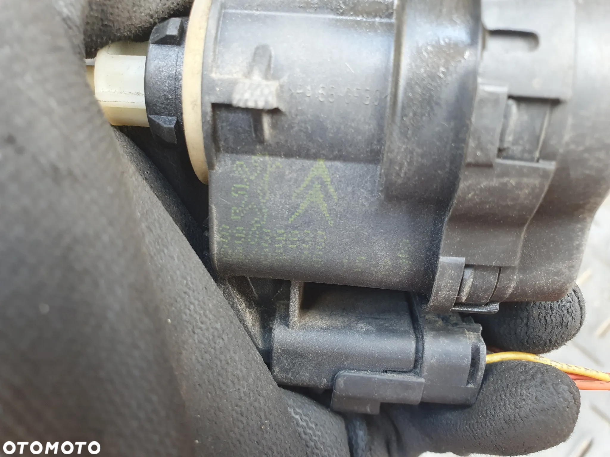 Silniczek regulacji lampy świateł Citroen C5 Xenon 2 II Lift po liftingu + WTYCZKA INSTALACJA - 2