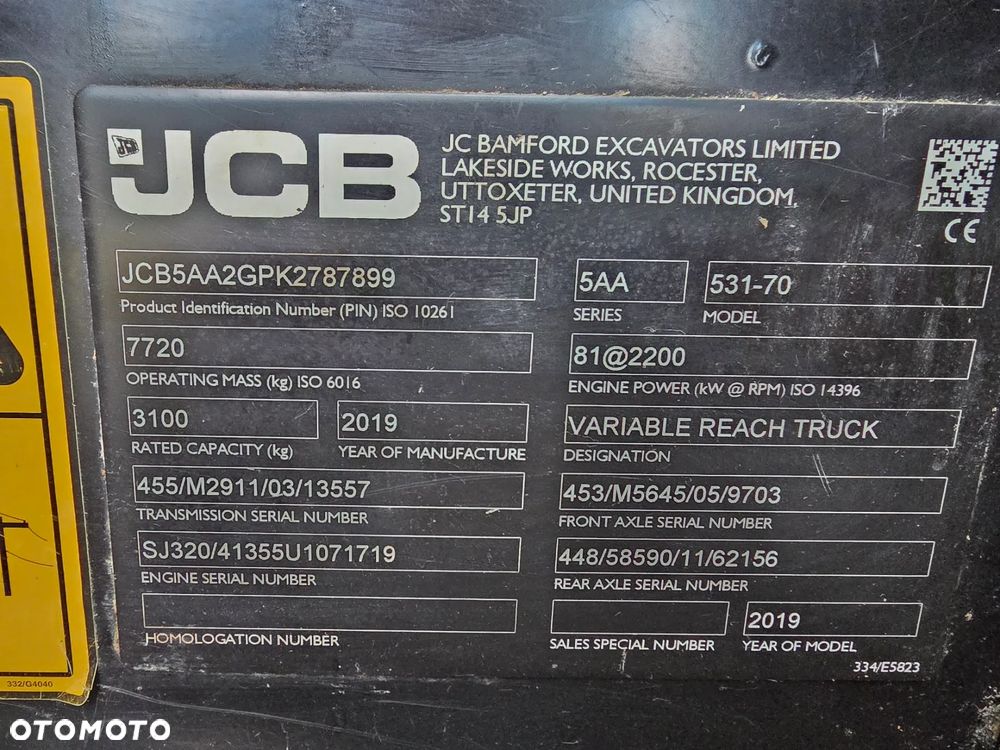 JCB 531 70 - 12
