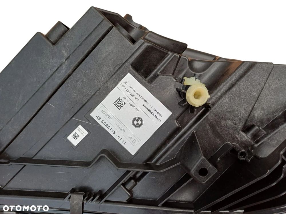 BMW X5 G05 X6 G06 LCI LAMPA PRZOD LEWA PRAWA BMW LED BLACK Z DOŚWIETLENIEM 5A8E115 5A8E116 - 14