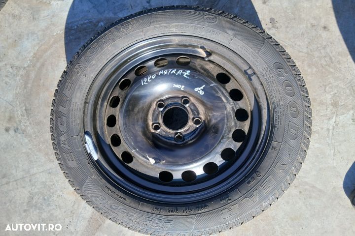 Janta tabla cu anvelopa 16 205/55 R16 SRD 164701 61/2JX16H2 ET37 205/ - 1