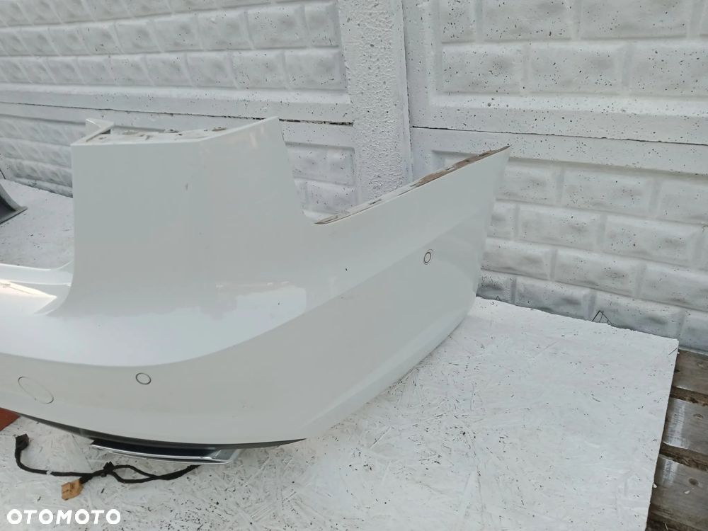 ZDERZAK TYŁ AUDI A6 C7 4G9 KOMBI LIFT 6PDC 15-18 BIAŁY - 3