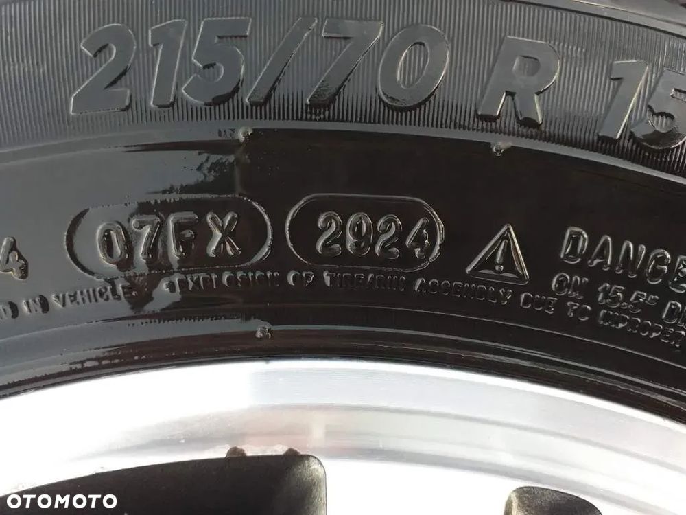 Koła Felgi Aluminiowe z oponami R 15C Fiat Ducato - 8