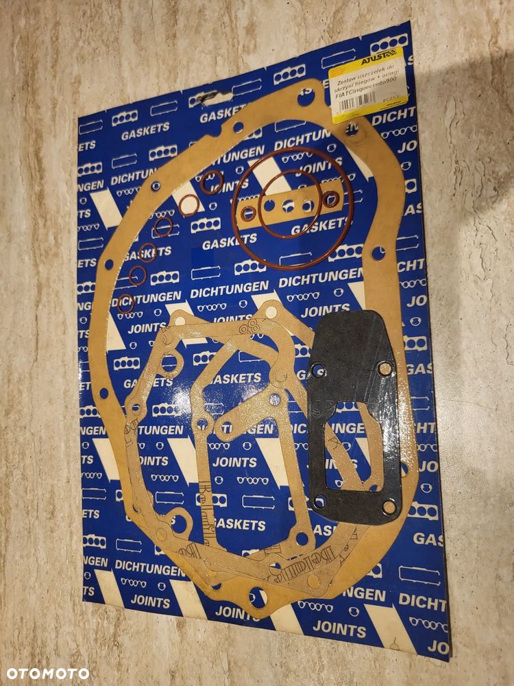 Zestaw uszczelek do skrzyni biegów plus oringi Fiat Cinqecento 900 - 1