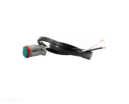 Wtyczka Deutsch Stecker z przewodem o długości 0,5m 2x0,75. - 1