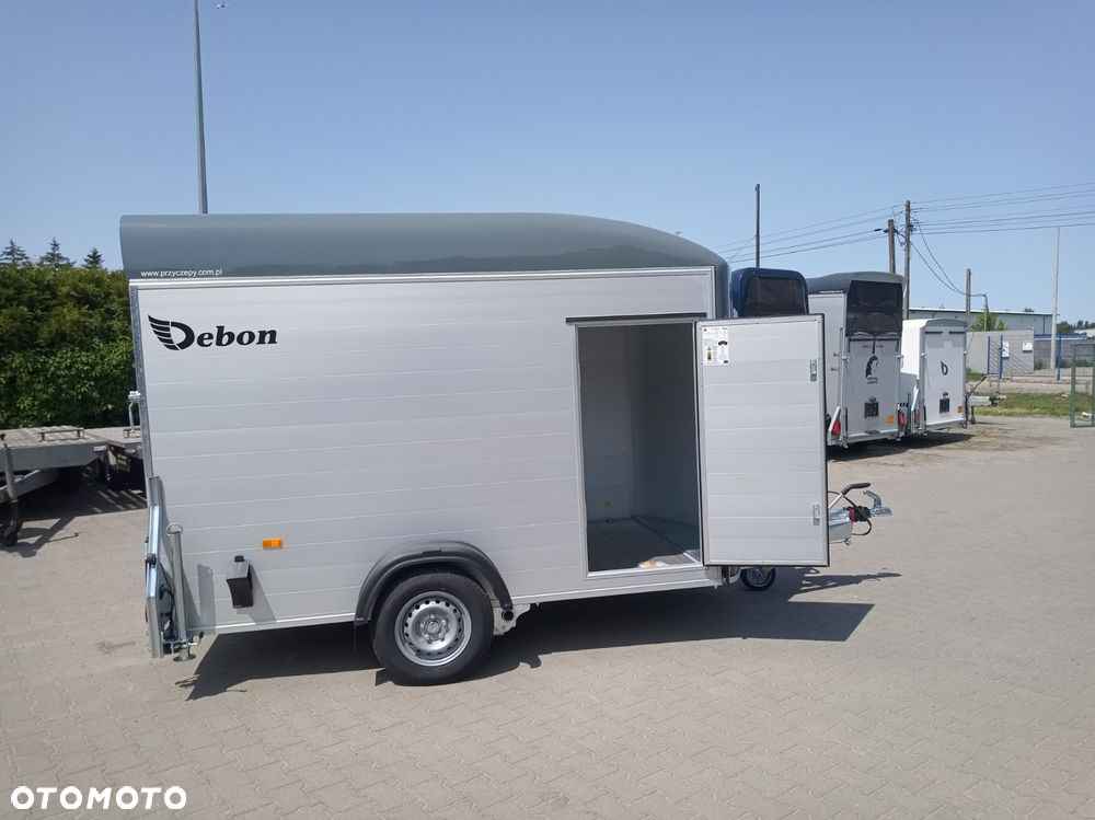 Debon Przyczepa zabudowana aluminiowa poliestrowa kontener furgon C400 Cheval Liberte Debon - 7