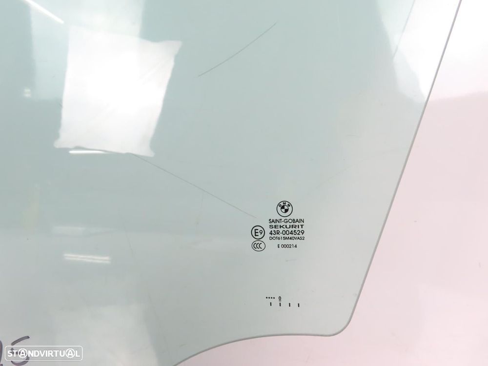 Vidro da porta Esquerdo/Frente Usado / Original BMW X3 (F25) 51337347645 - 2