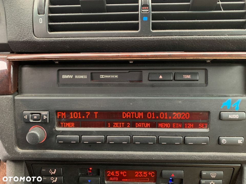 WYŚWIETLACZ RADIO MID BMW E39 - 2