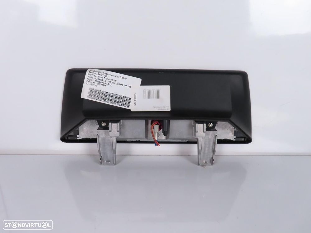 Monitor / Display Central 10.25 GPS Profissional Usado / Original BMW 5 (G30, F9... - 4