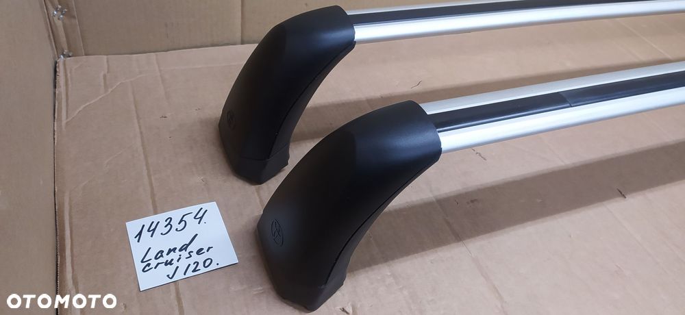 Bagażnik dachowy bazowy belki poprzeczki Toyota Land Cruiser 200, po 2008 - 2
