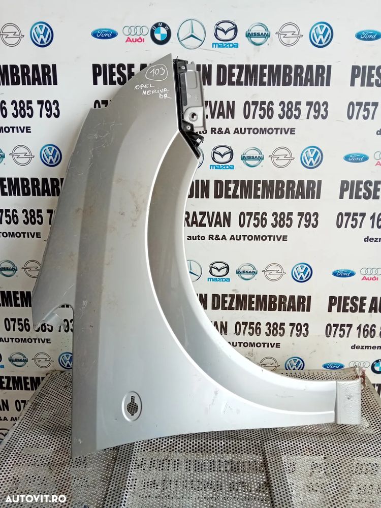 Aripa Dreapta Opel Meriva A Originala LICHIDARE STOC - 1