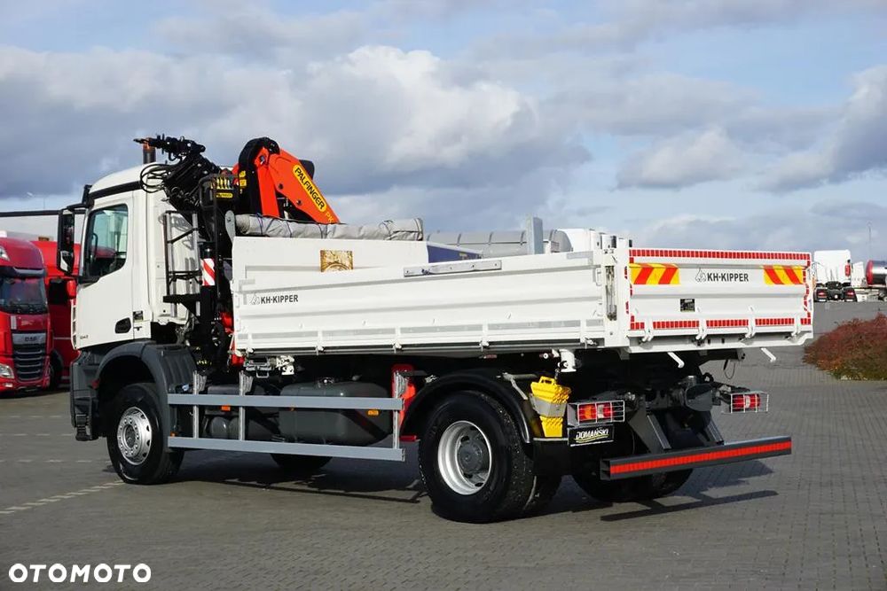 Mercedes-Benz / AROCS / 1843 / E 6 / WYWROTKA + HDS / ROTATOR / PALFINGER PK 13001 / WYSIĘG 17 M - 8