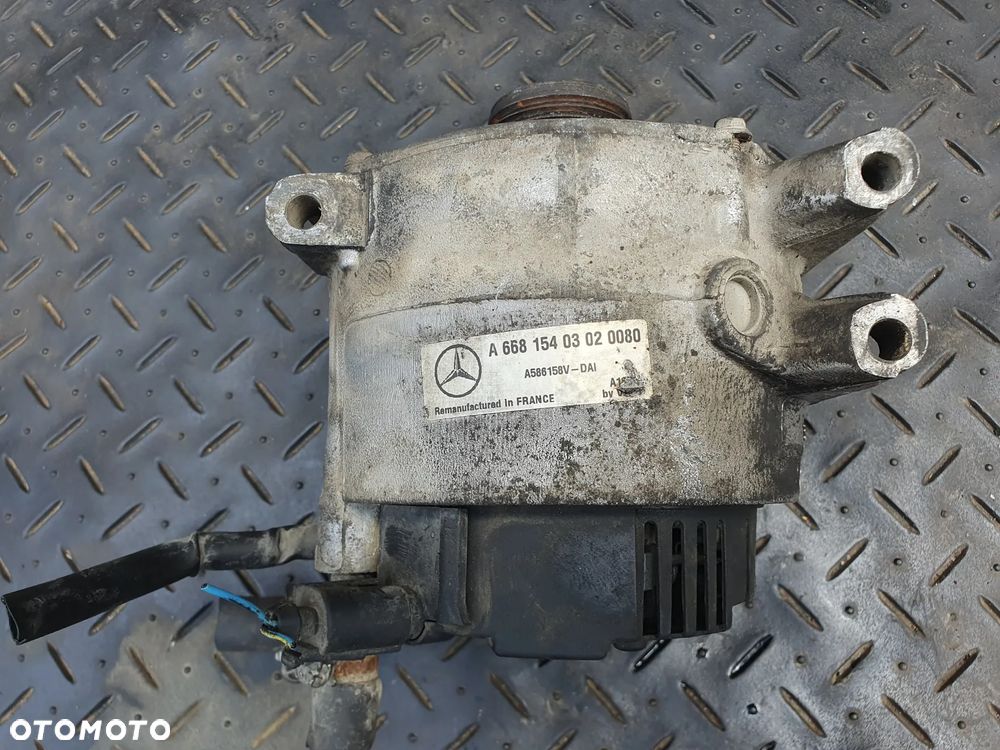 MERCEDES A W168 1.7CDI ALTERNATOR A6681540302 150A VALEO ORYGINAŁ - 3