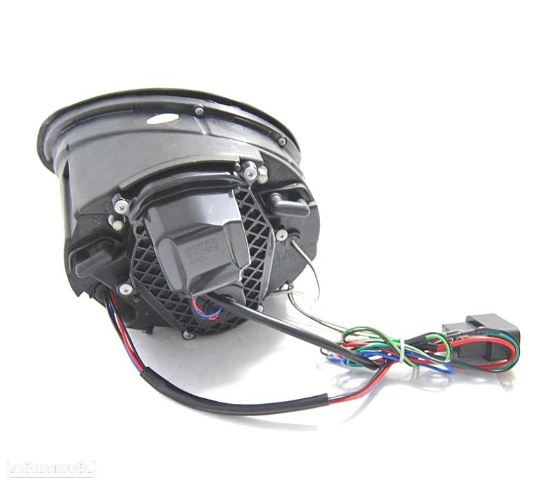 FARÓIS LUZ DIURNA LED PARA VOLKSWAGEN VW BEETLE 05-11 FUNDO CROMADO - 2