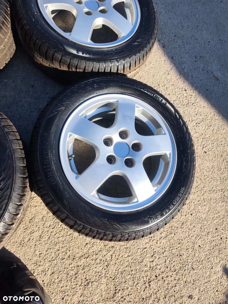 5x100 Felgi Aluminiowe Alufelgi Oryginalne 14 Koła Letnie Lato SKODA FABIA PRAKTIK ROOMSTER RAPID SEAT IBIZA CORDOBA TOLEDO IV 4 VW FOX POLO Legnica ALU-RAD 185/60 8mm - 7