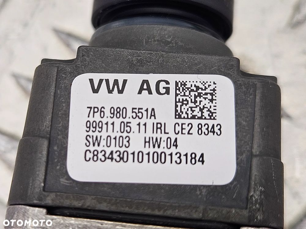 VW TOUAREG 7P 10-18R KAMERA WSTECZNA COFANIA PARKOWANIA TYLNEJ KLAPY 7P6980551A 7P6980551 A - 4