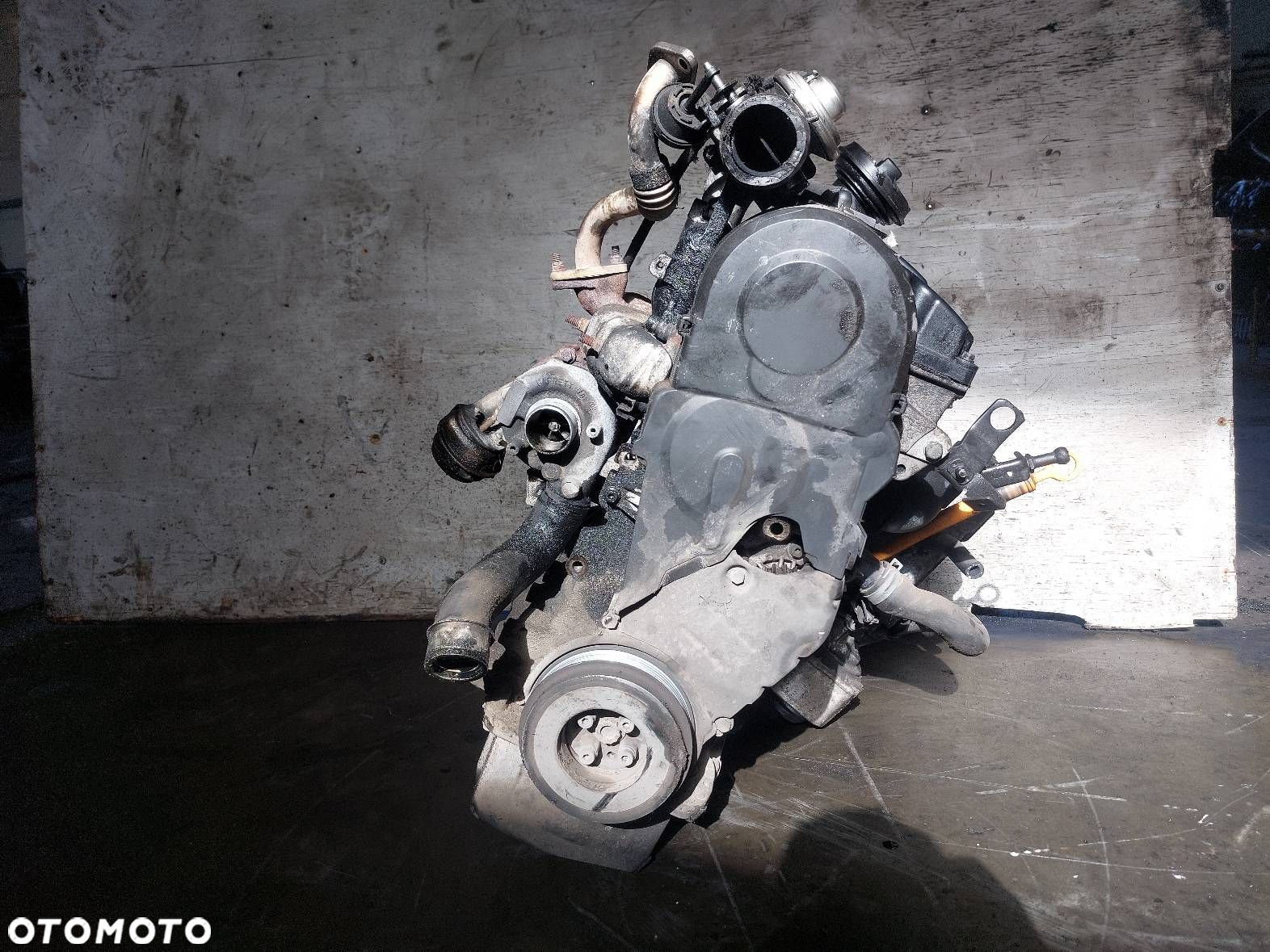 SILNIK DIESEL + UKŁAD WTRYSKOWY TURBINA GOLF IV 1.9 TDI AJM 038253019A - 3