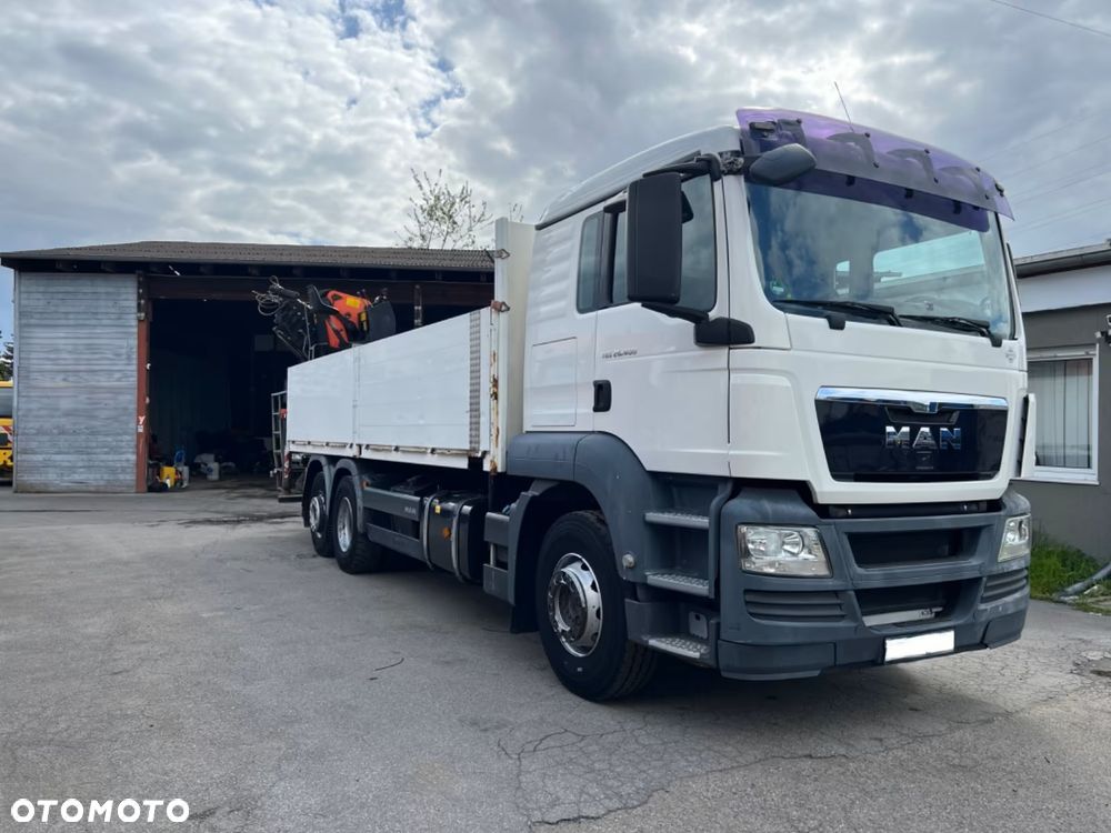 MAN TGS 26.400 6x2 BL | Palfinger PK 23502 | 7 wysuwów hydraulicznych | Euro 5 | 399 tys. km - 2