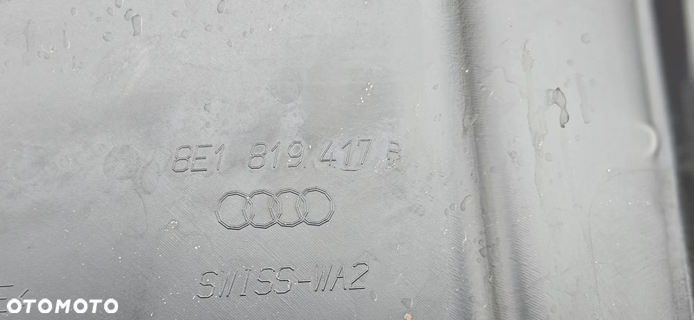 AUDI A4 B6 B7 PODSZYBIE DOLNE ORYGINAŁ 8E1819417B 8E1819422 - 3
