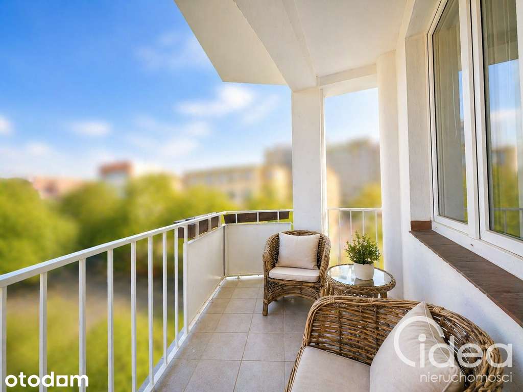 3 pokoje w Centrum, zielona okolica, balkon