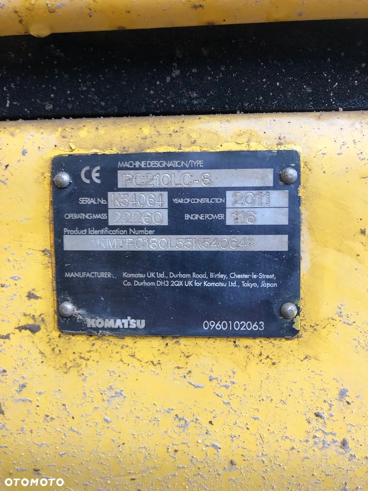 Komatsu PC 210LC-8 - 8