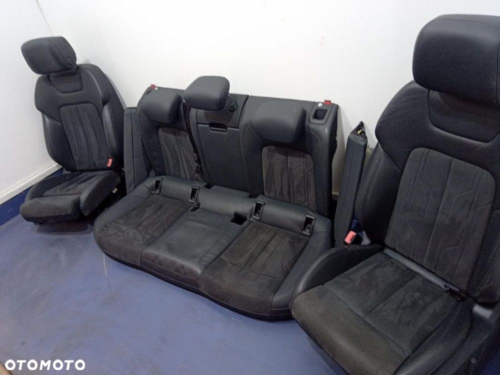 AUDI A6 C8 18-21 SEDAN FOTELE KOMPLET ALCANTARA EUROPA - 3