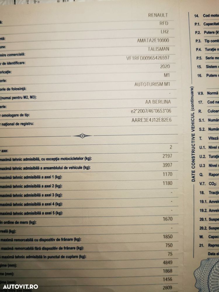 Renault Talisman BLUE dCi 160 EDC LIMITED - 26