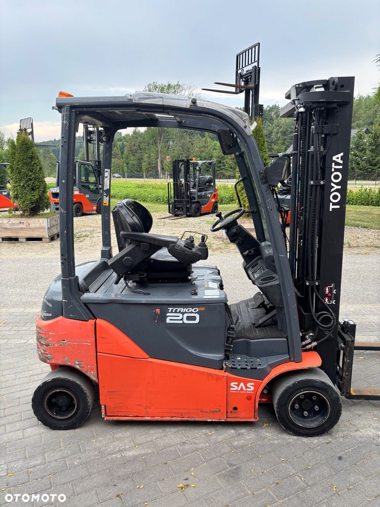 Toyota wózek widłowy  elektryk 8fbmt20 wolny skok 28 000 NETTO 2019' - 4