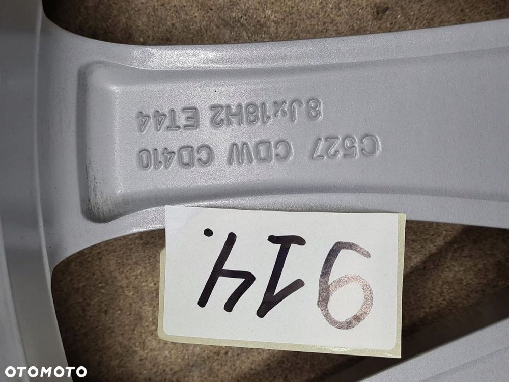 Felgi aluminiowe Maserati Levante 8Jx18H2 ET44 opony zima - 10