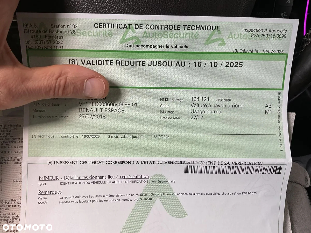 Renault Espace 1.6 dCi Energy Initiale Paris EDC 7os - 14