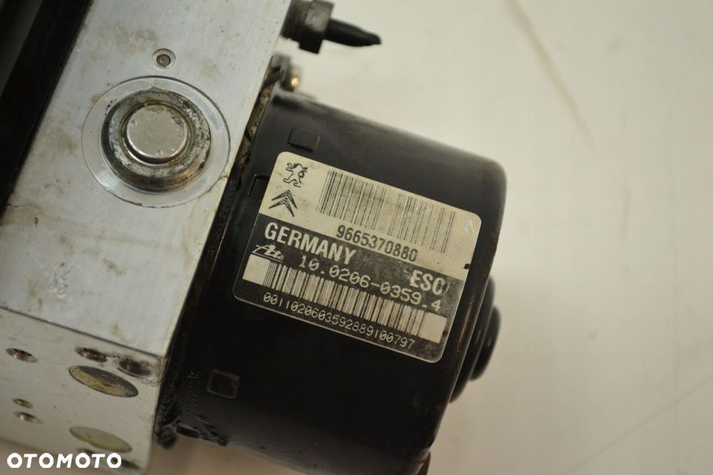 CITROEN PICASSO C3 POMPA STEROWNIK ABS 9665370880 - 5