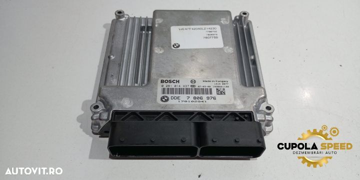 Calculator motor ECU 0281014437 DDE7806976 3.0D M57 BMW X5 E70 [2006 - 1