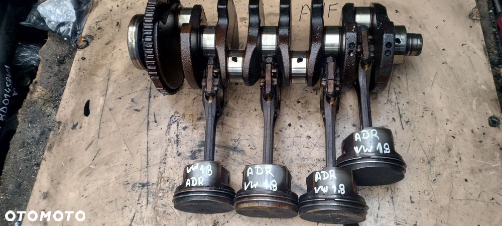 Audi A4 B5 Passat 1,8 20V ADR wał korbowy tłok korbowód