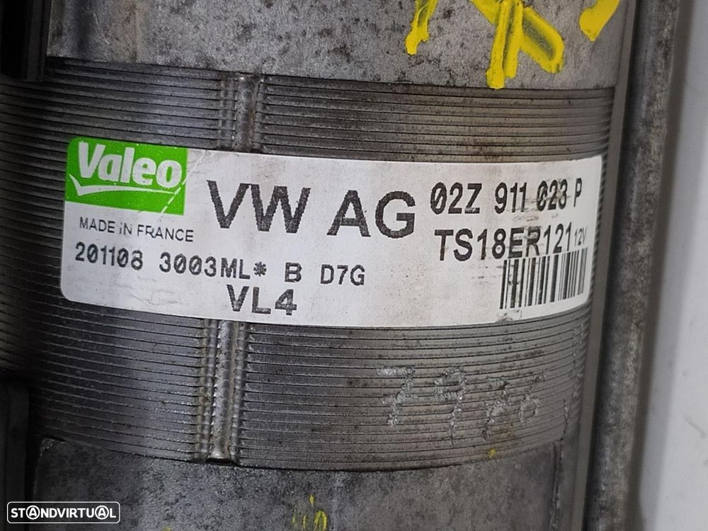 MOTOR ARRANQUE VOLKSWAGEN GOLF VI 2009 -02Z911023P - 3