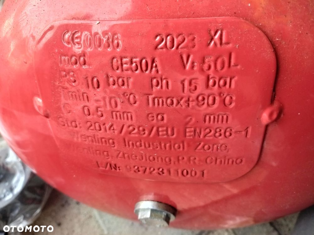 Sprężarka kompresor do kombajna  50l 940mm 61099050 GRANIT - 4