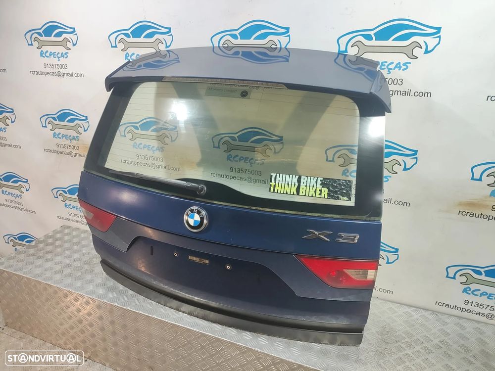 Porta Tampa Mala BMW X3 E83 Fecho Puxador - 5