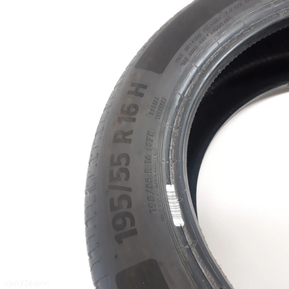 OPONY LETNIE 195/55R16 CONTINENTAL CONTACT 6 2018 LATO DEMO NOWE Komplet - 4