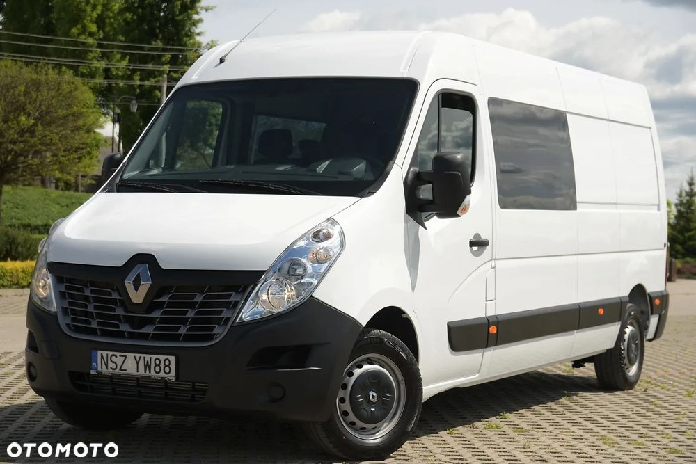 Renault MASTER 2.3 130KM * Salon PL * L3H2 * BRYGADOWY * 7 osób - 2