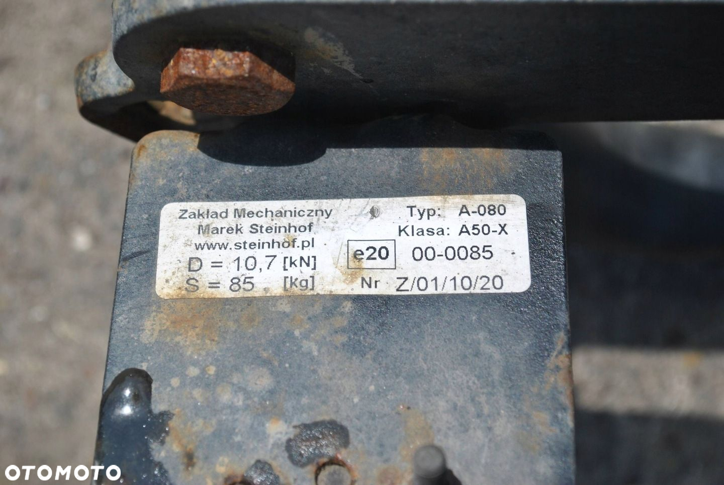 HAK HOLOWNICZY AUDI A4 B6 B7 COMBI - 6
