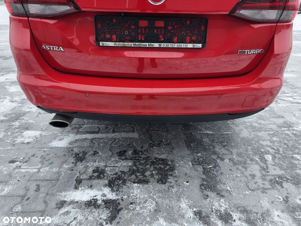 OPEL ASTRA K V 5 KOMBI KLAPA POKRYWA BAGAŻNIKA + ZDERZAK TYLNY PDC LAKIER Y50S - 3