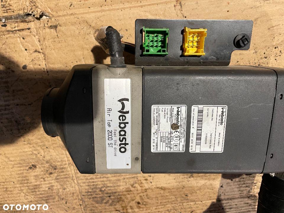 WEBASTO VOLVO AIR TOP 20383404 1116482553 1A292968 1E1217382644 2C159660 - 5