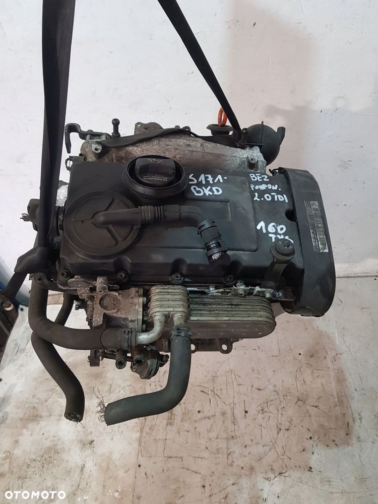silnik bkd vw seat skoda audi 2.0 tdi 140 km 160 tys km - 1