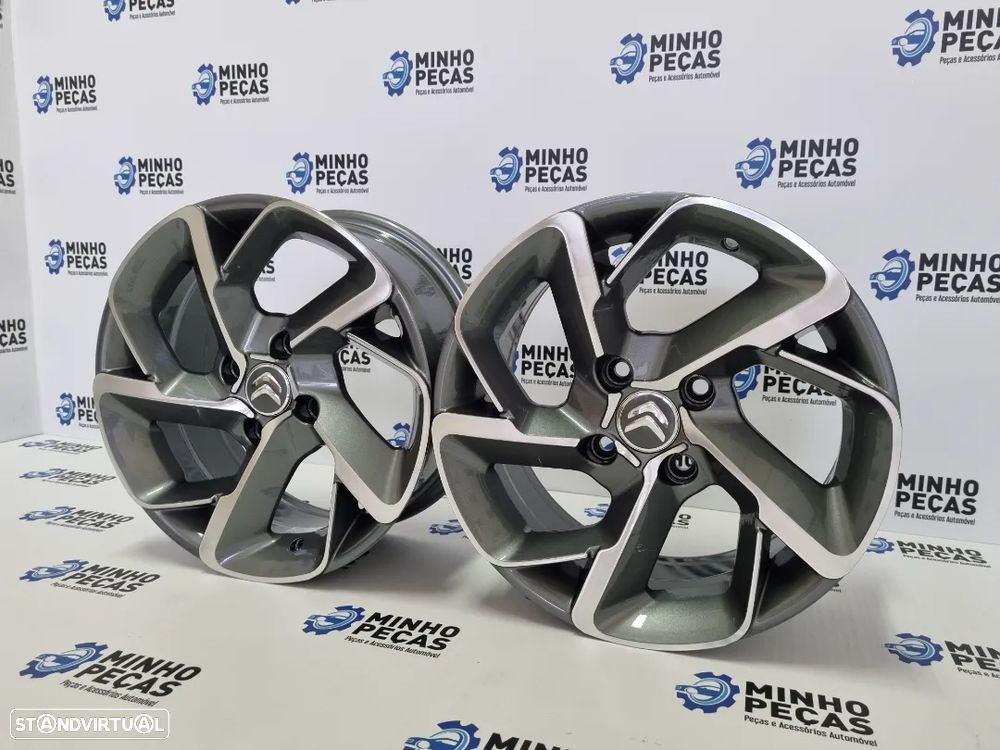 Jantes Citroen em 15 GunMetal - 3