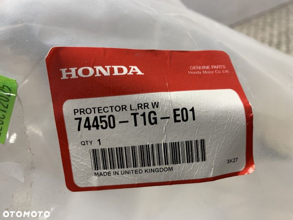 NOWA ORYGINALNA LISTWA BŁOTNIKA LEWY TYŁ LEWA TYLNA HONDA CR-V CRV IV 4 12-18 74450T1G - 8